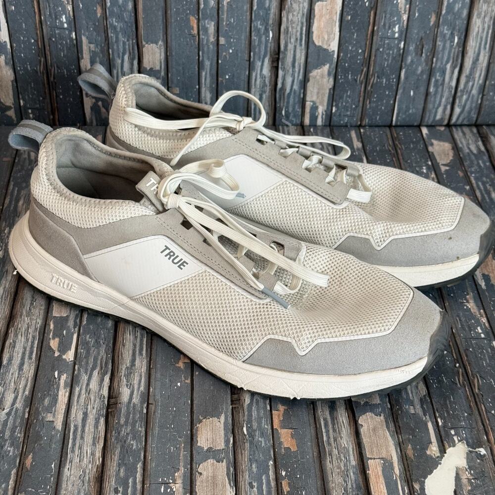 True Linkswear Golf Shoes Mens 13 White Knit 4 Golf Comfort Casual